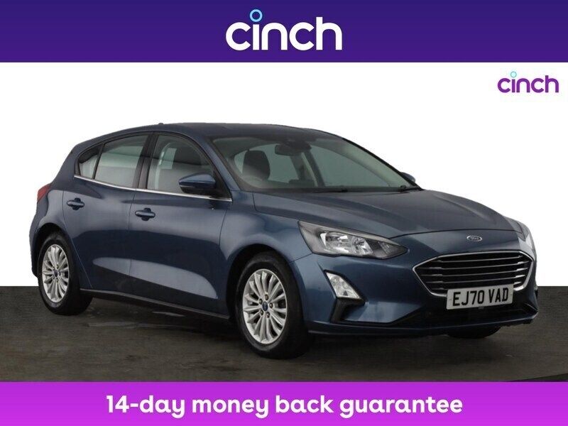 Blue Used 2020 Ford Focus Titanium Hatchback | £11,849 (Fair price) - Image 1/3