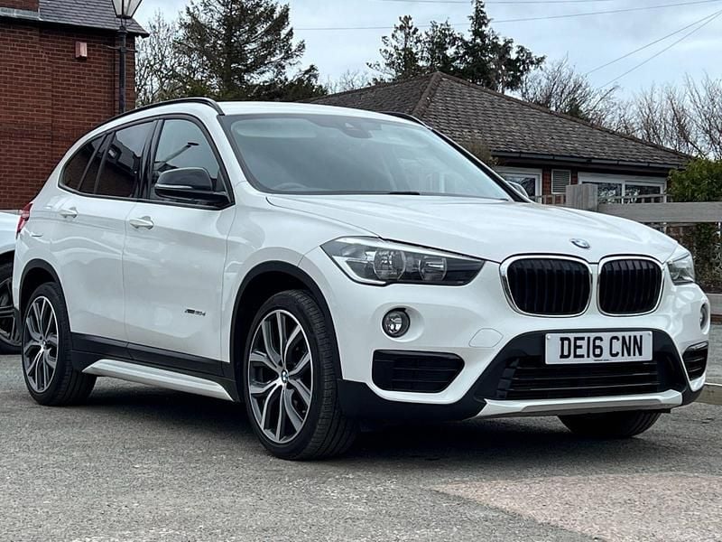 Used BMW X1 Sport Line 190 HP (139 kW) 2016 White SUV