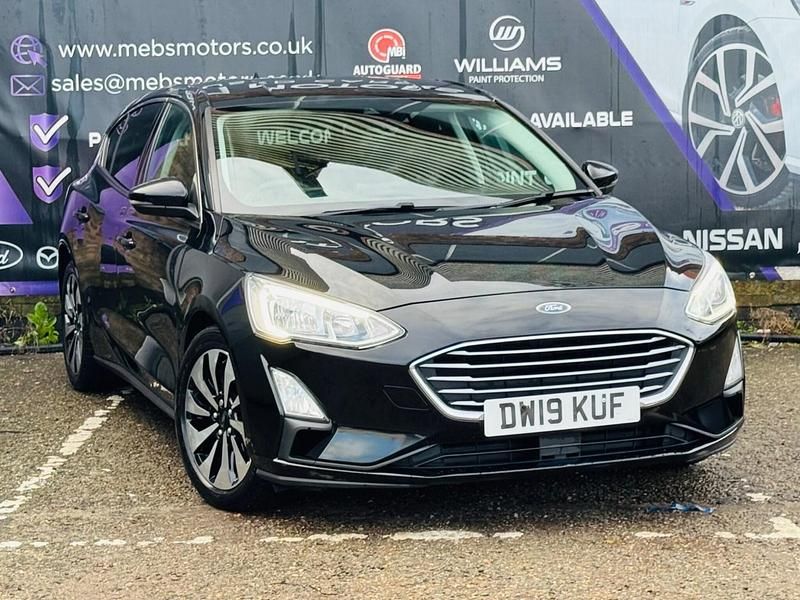 Black Used 2019 Ford Focus Zetec Hatchback | £7,950 (Good price) - Image 1/3