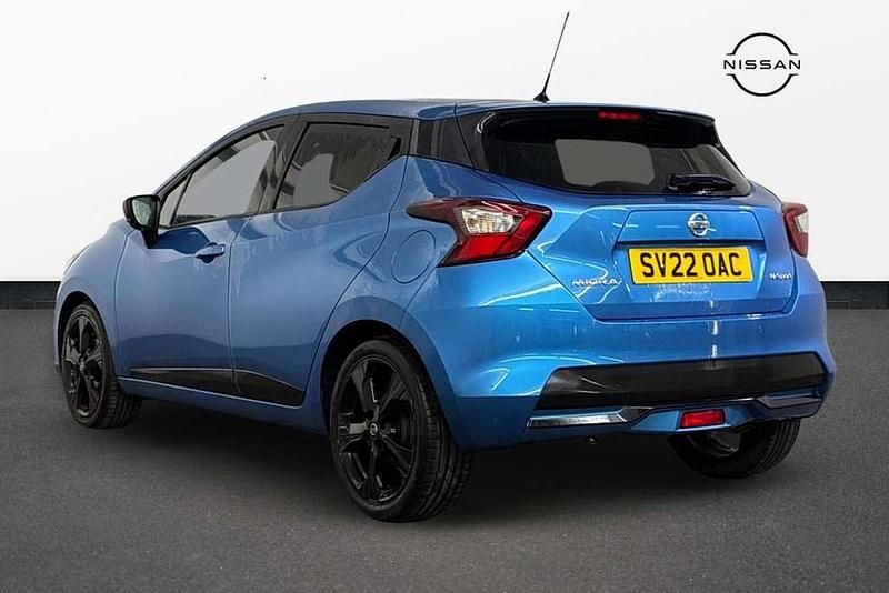 Used Nissan Micra 91 HP (66 kW) 2022 Blue Hatchback