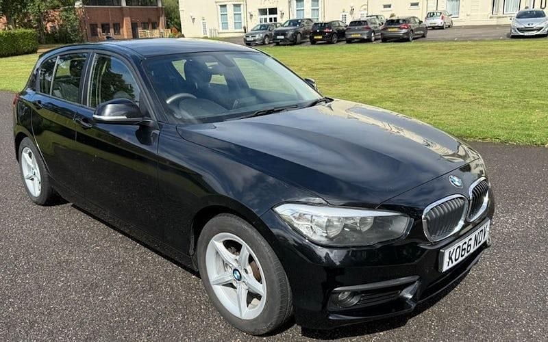 Used BMW 116 Efficient Dynamics 116 HP (85 kW) 2017 Black Hatchback