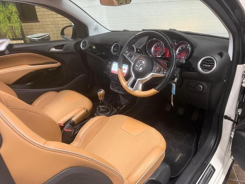 Used Vauxhall Adam Rocks 2015 White Hatchback