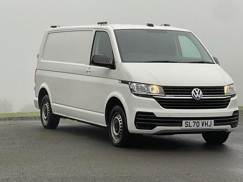 White Used 2020 VW T6.1 Startline Van | £12,999 (Good price) - Image 1/4