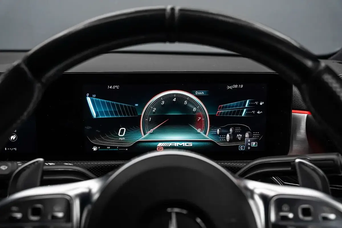 Used Mercedes CLA35 AMG Premium 2022 Black Coupe