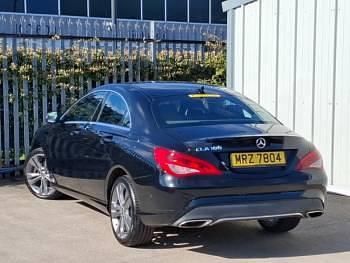 Used Mercedes CLA180 122 HP (89 kW) 2017 Black Sedan