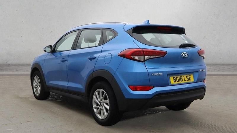 Used Hyundai Tucson SE 141 HP (103 kW) 2018 Blue SUV
