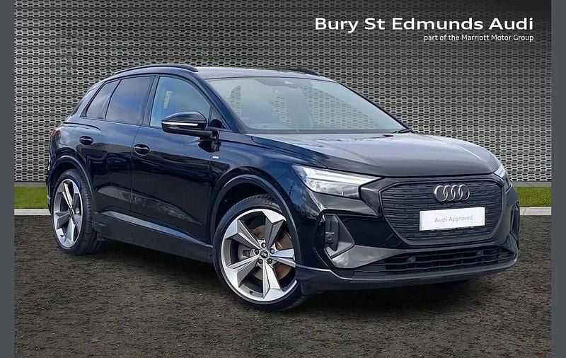 Used Audi Q4 e-tron Black Edition 150 kW (204 HP) 2024 Black SUV