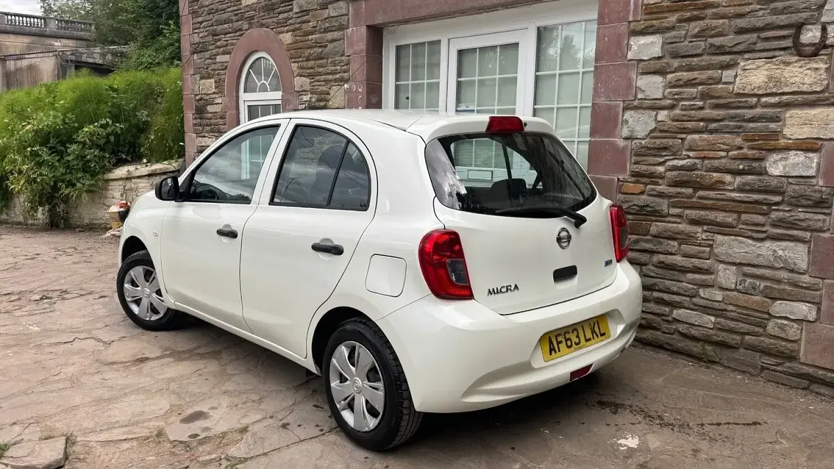 Used Nissan Micra Visia 2013 White Hatchback