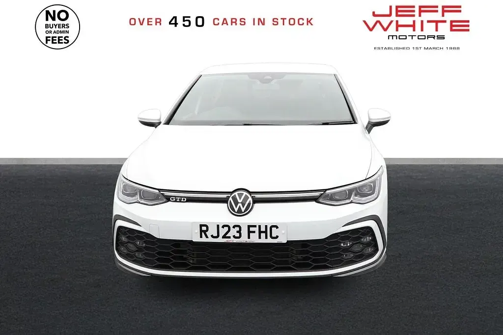 Used VW Golf VIII GTD 2023 White Hatchback