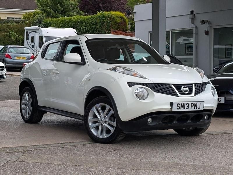 White Used 2013 Nissan Juke Acenta SUV | £7,595 (Fair price) - Image 1/4