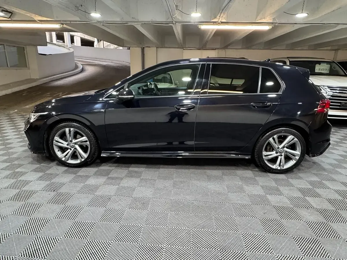 Used VW Golf VII R-line 2021 Black Hatchback