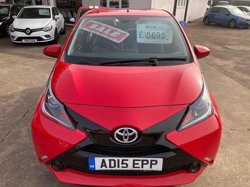 Used Toyota Aygo X-play 2015 Red Hatchback