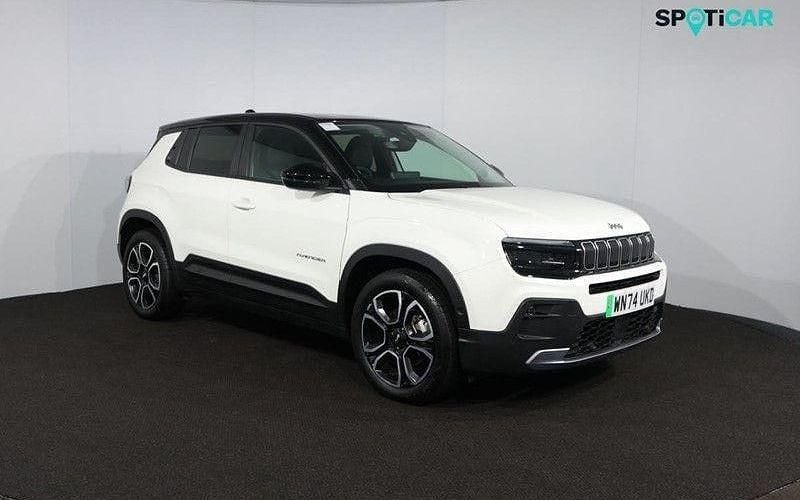 White/black Used 2024 Jeep Avenger EV Summit SUV | £19,495 (Fair price) - Image 1/4