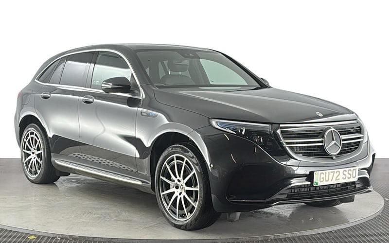 Used Mercedes EQC400 AMG line 300 kW (408 HP) 2022 Grey SUV