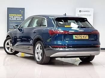 Used Audi e-tron Advanced 230 kW (313 HP) 2020 Blue SUV