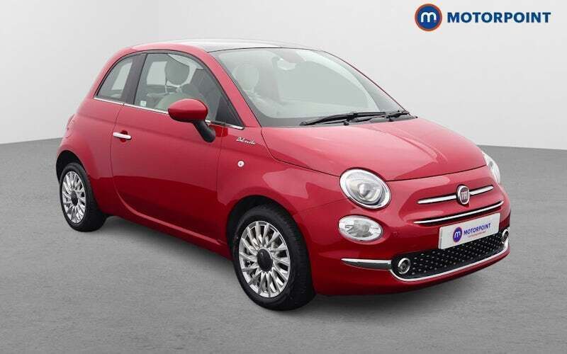 Red Used 2022 Fiat 500 Dolcevita Hatchback | £8,599 (Fair price) - Image 1/4