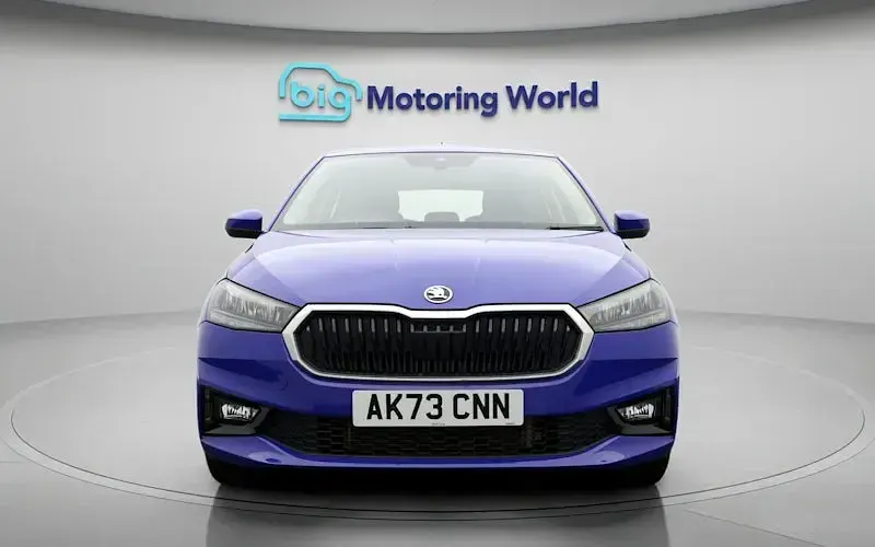Used Skoda Fabia Comfort 110 HP (80 kW) 2023 Blue Hatchback