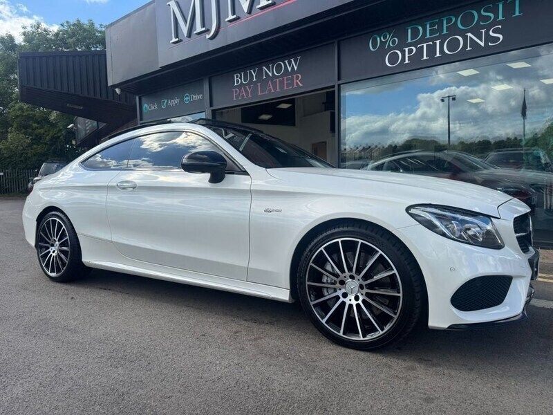 White Used 2017 Mercedes C43 AMG Premium Plus Coupe | £22,995 (Fair price) - Image 1/4