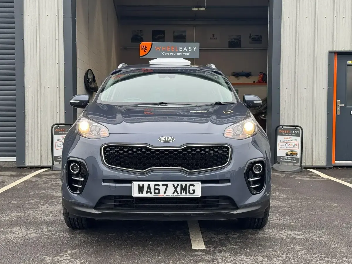Used Kia Sportage 130 HP (95 kW) 2017 Blue SUV