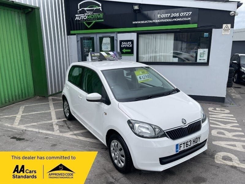 White Used 2014 Skoda Citigo SE Hatchback | £2,980 (Fair price) - Image 1/4
