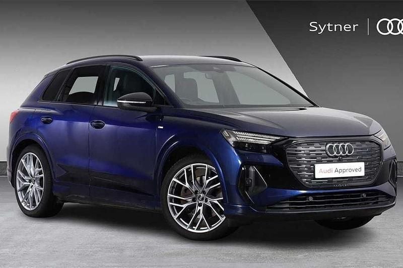 Blue Used 2021 Audi Q4 e-tron Comfort SUV | £26,500 (Expensive) - Image 1/4