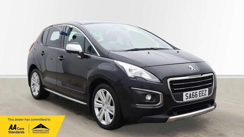 Black Used 2016 Peugeot 3008 Allure Hatchback | £8,900 (Super price) - Image 1/4