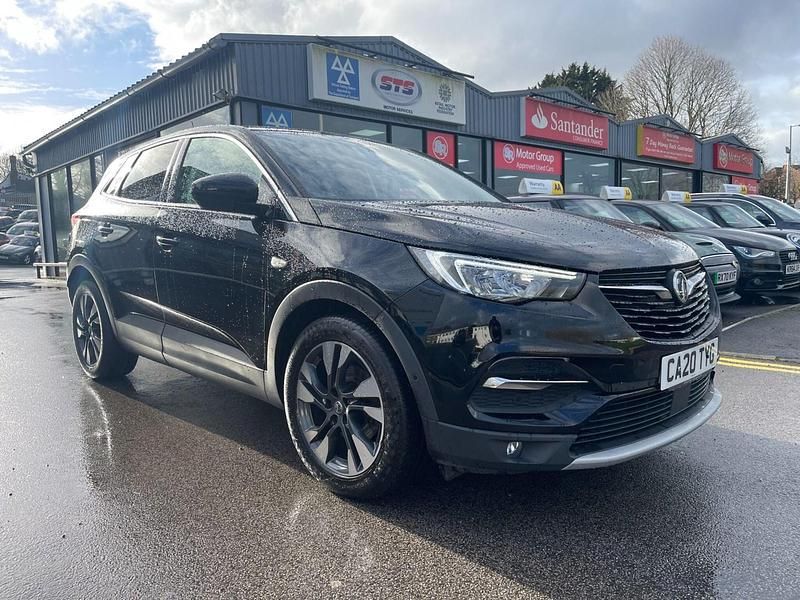 Used Vauxhall Grandland X 130 HP (95 kW) 2020 Black SUV