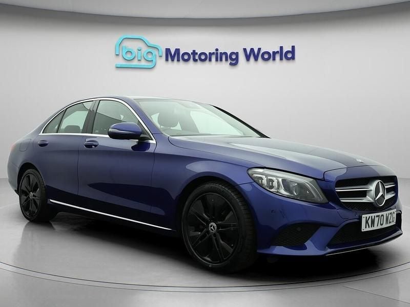 Blue Used 2020 Mercedes C200 Sedan | £15,200 (Good price) - Image 1/4