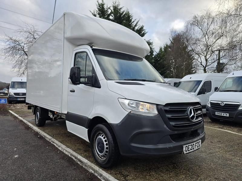 Begagnad Mercedes Sprinter 2020 Vit Van