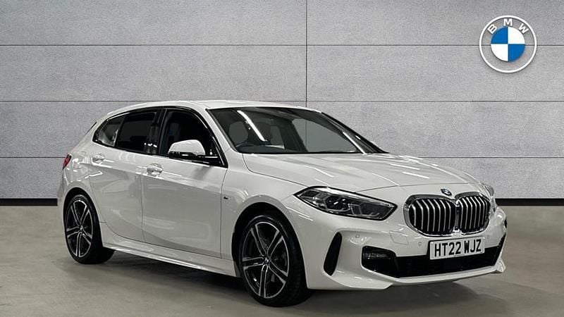 White Used 2022 BMW 118 M Sport Hatchback | £22,795 (Fair price) - Image 1/4
