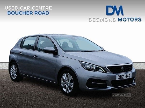 Grey Used 2019 Peugeot 308 Active Hatchback | £6,995 (Fair price) - Image 1/4