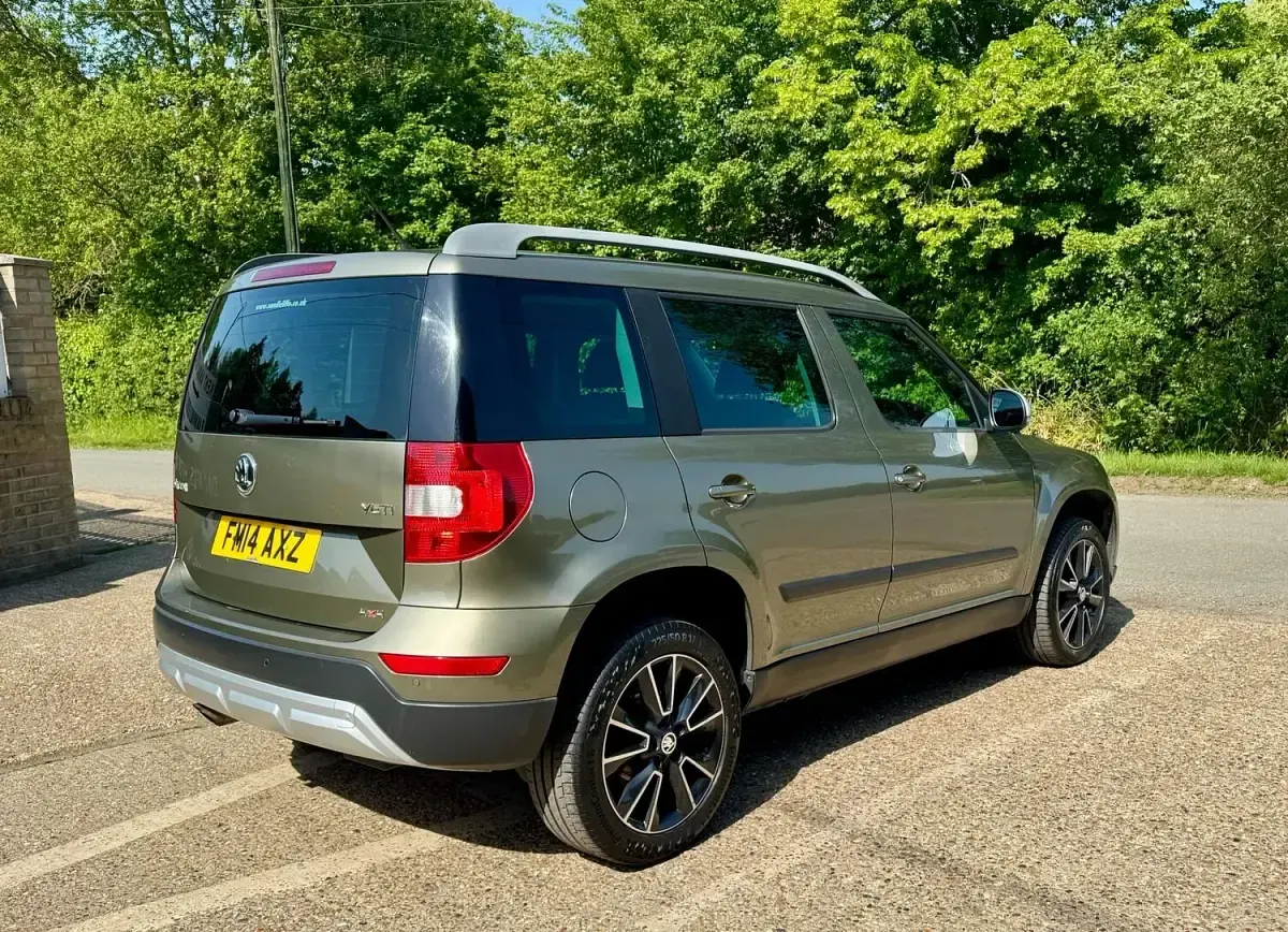 Used Skoda Yeti SE 140 HP (102 kW) 2014 Green SUV