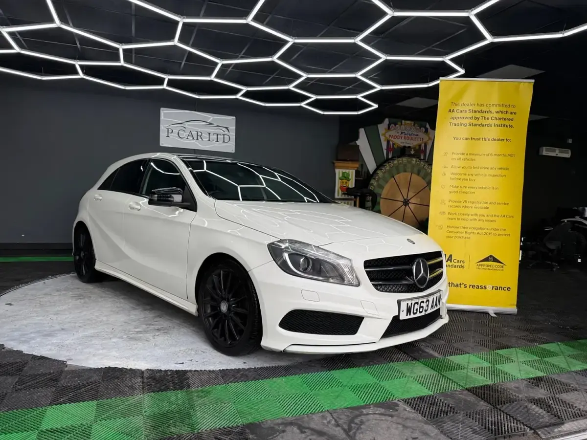 Used Mercedes A220 AMG 2013 White Hatchback