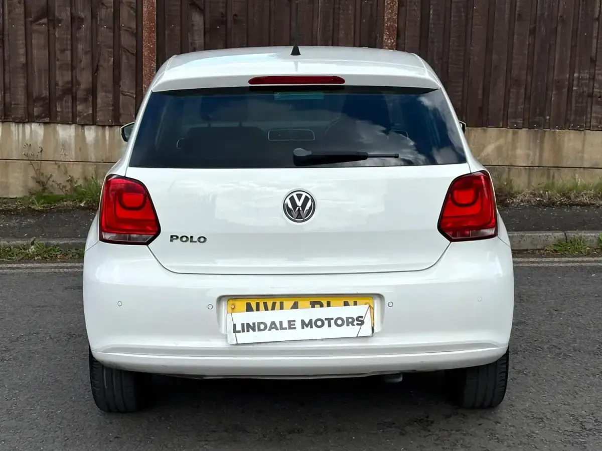 Begagnad VW Polo Edition 60 HK (44 kW) 2014 Vit Halvkombi