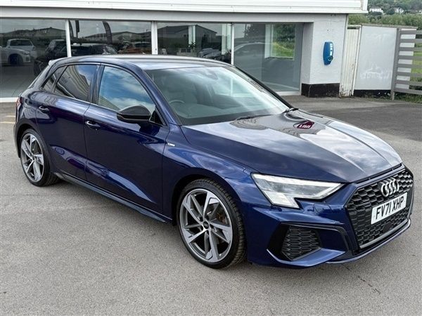 Blue Used 2022 Audi A3 S-Line Hatchback | £28,275 (A bit pricey) - Image 1/1