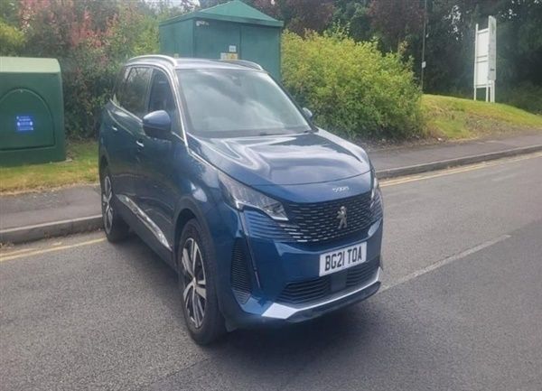 Celebes blue Used 2021 Peugeot 5008 Allure MPV | £19,750 (Fair price) - Image 1/1