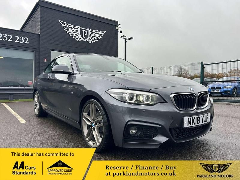 Grey Used 2018 BMW 220 M Sport Coupe | £12,750 (Fair price) - Image 1/4