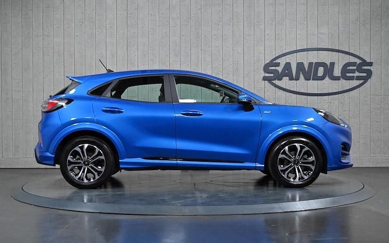 Used Ford Puma ST-Line 155 HP (114 kW) 2022 Blue Hatchback