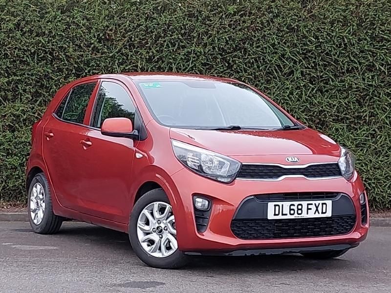 Used Kia Picanto 2019 Orange Hatchback