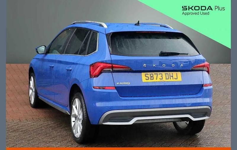 Used Skoda Kamiq SE L Executive 115 HP (84 kW) 2024 Blue SUV