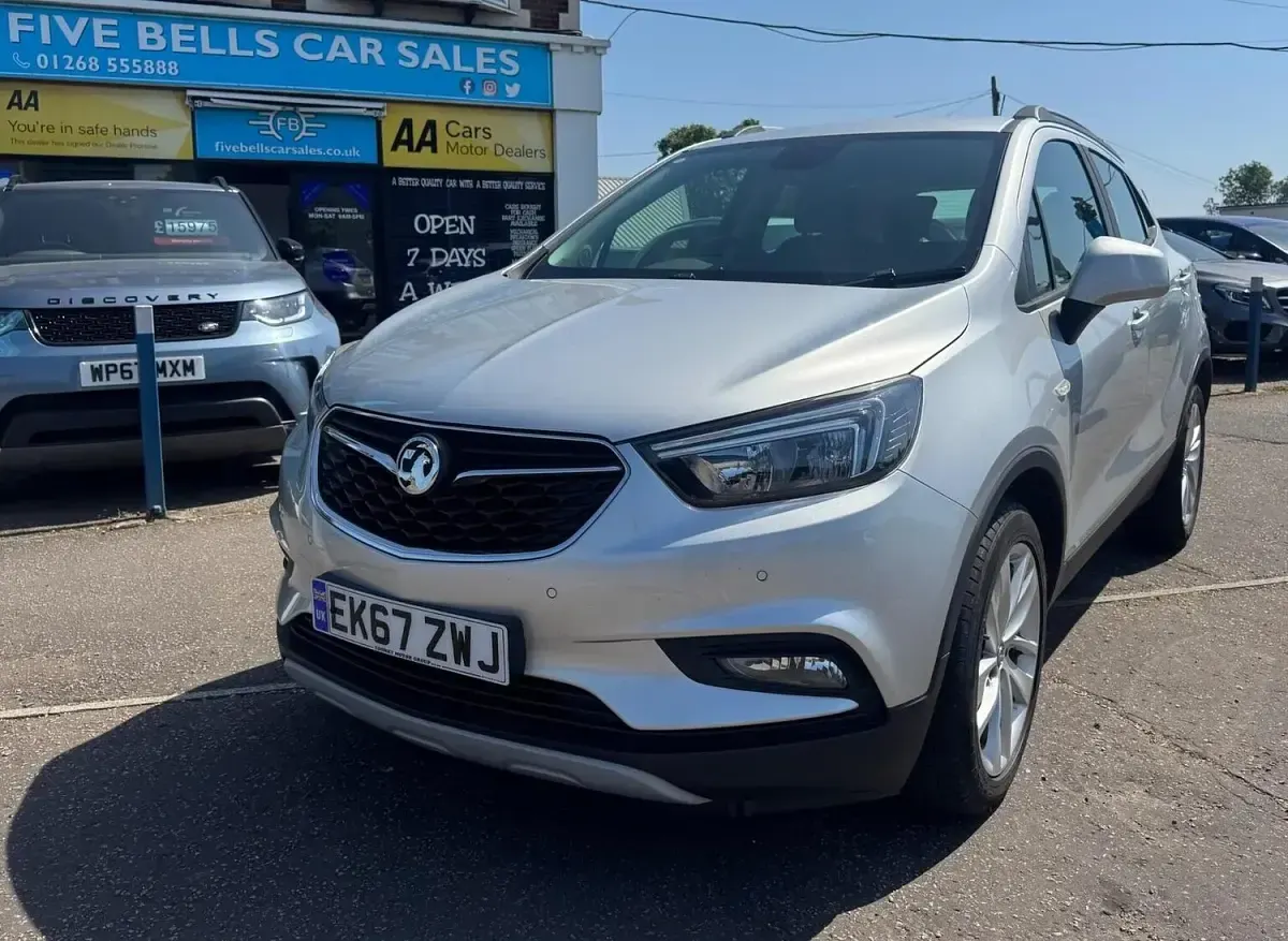 Used Vauxhall Mokka X Active 115 HP (84 kW) 2017 Silver SUV