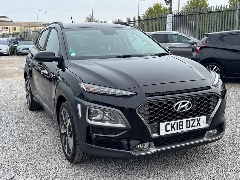 Used Hyundai Kona Premium 2018 Black SUV