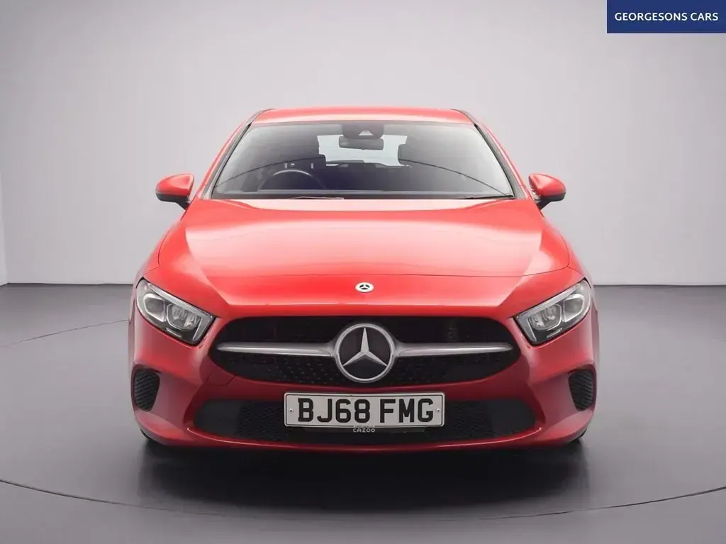 Begagnad Mercedes A200 163 HK (119 kW) 2018 Röd Halvkombi