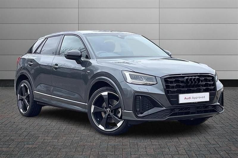 Used Audi Q2 Black Edition 150 HP (110 kW) 2025 Daytona grey SUV