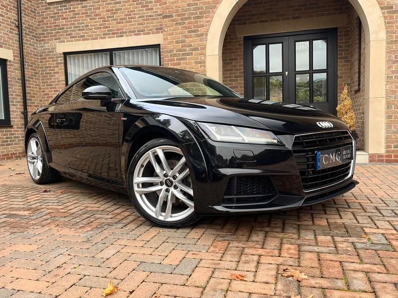 Black Used 2016 Audi TT S-Line Coupe | £14,150 (A bit pricey) - Image 1/4