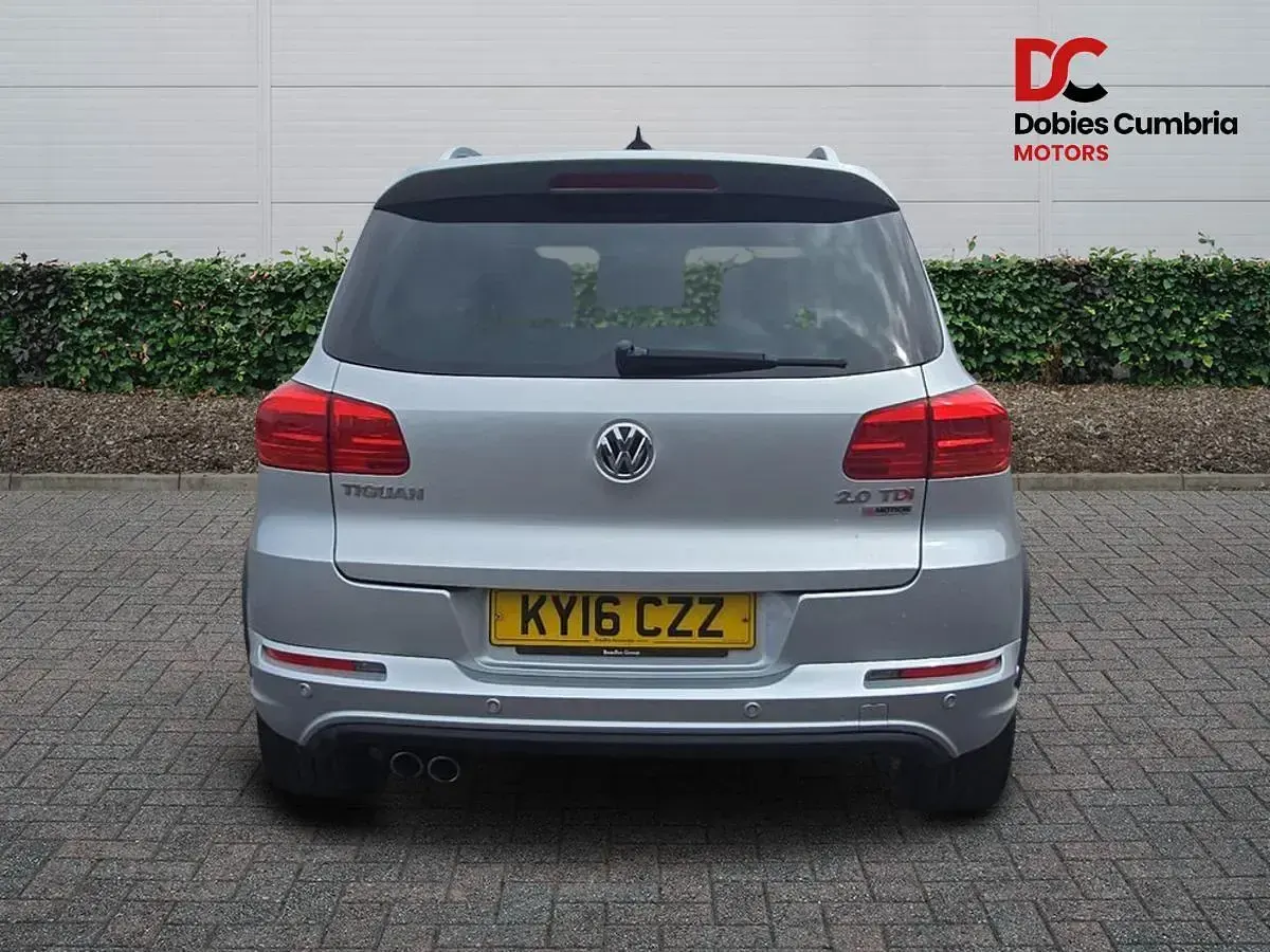 Used VW Tiguan R-line 184 HP (135 kW) 2016 Silver SUV