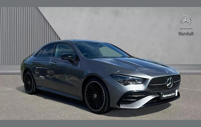 Grey Used 2024 Mercedes CLA220 AMG Line Premium Plus Sedan | £33,580 (A bit pricey) - Image 1/4