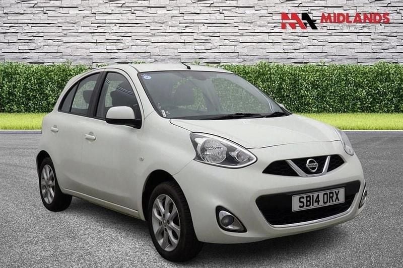 White Used 2014 Nissan Micra Acenta Hatchback | £4,500 (Good price) - Image 1/1