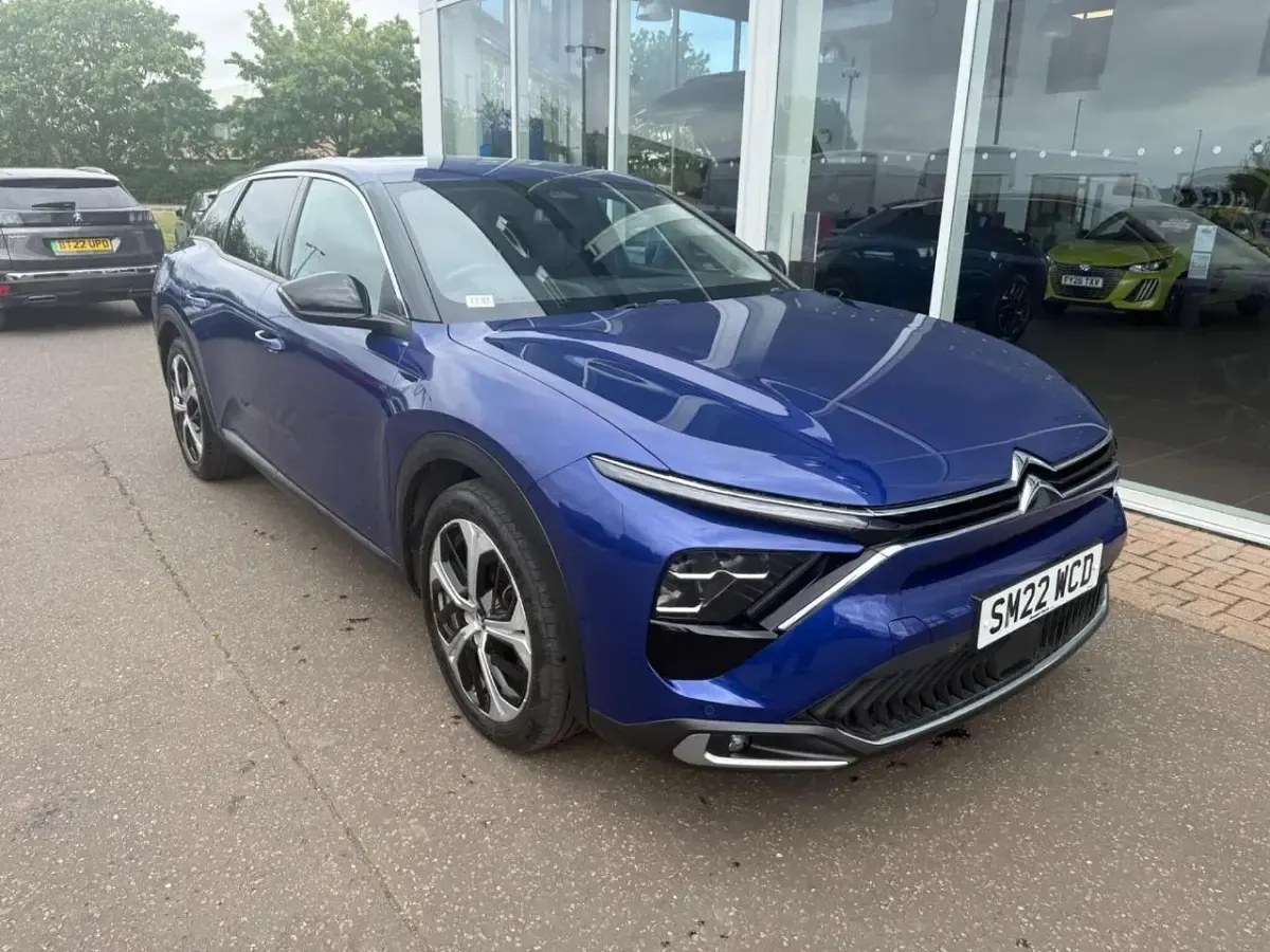 Used Citroën C5 X PureTech 127 HP (93 kW) 2022 Blue Estate