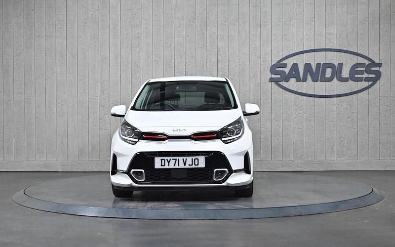 Used Kia Picanto GT-Line 101 HP (74 kW) 2021 White Hatchback